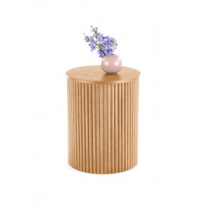 Стол журнальный HALMAR WOODY натуральный, 40/50